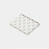 Fleur de Lis Patroon, Frans, Koninklijk, Groen Post-it® Notes (Schuin)
