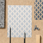 Fleur de Lis Patroon, Frans, Koninklijk, Marine Bl Flyer