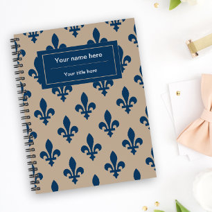 Fleur de Lis Patroon, Frans, Koninklijk, Marine Bl Planner