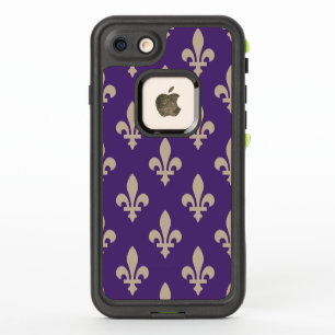 Fleur de Lis-patroon, Koninklijk Frans Crème op Pa