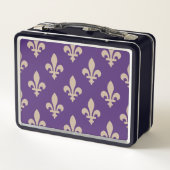 Fleur de Lis Patroon, Koninklijke Franse Crème op (Achterkant)