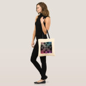  Fleur de lis patroon monogram Tote Bag (Voorkant (model))