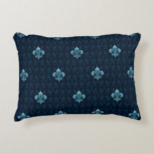 Fleur De Lis Pattern Accent Kussen