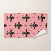 Fleur De Lis Pattern Bad Handdoek (Handdoek)