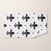 Fleur De Lis Pattern Bad Handdoek (Handdoek)