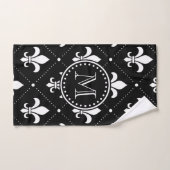 Fleur De Lis Pattern Bad Handdoek (Handdoek)
