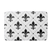 Fleur De Lis Pattern Badmat (Voorkant)