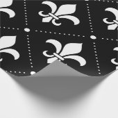 Fleur De Lis Pattern Cadeaupapier (Hoek)