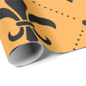 Fleur De Lis Pattern Cadeaupapier (Rol Hoek)