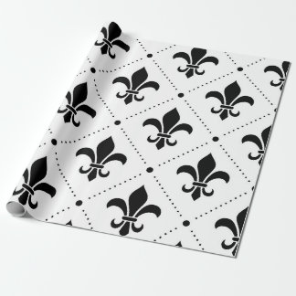 Fleur De Lis Pattern Cadeaupapier