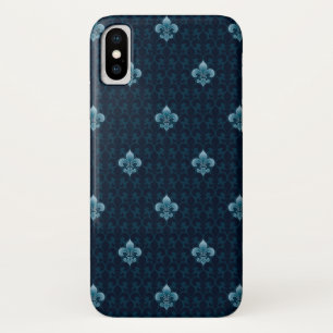 Fleur De Lis Pattern iPhone X Hoesje