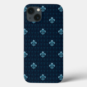 Fleur De Lis Pattern iPhone 13 Hoesje