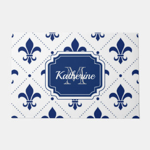 Fleur-de-lis Pattern Deurmat