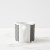Fleur de lis Pattern Espresso Kop (Achterkant)