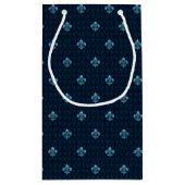 Fleur De Lis Pattern Klein Cadeauzakje (Achterkant)