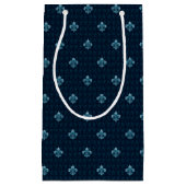 Fleur De Lis Pattern Klein Cadeauzakje (Voorkant)