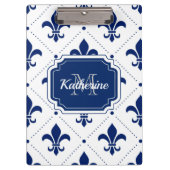Fleur-de-lis Pattern Klembord (Voorkant)