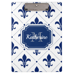 Fleur-de-lis Pattern Klembord