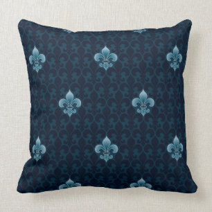 Fleur De Lis Pattern Kussen