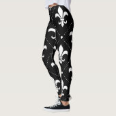 Fleur De Lis Pattern Leggings (Links)