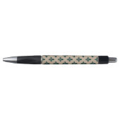 Fleur de Lis Pattern, Royal French Green on Cream Pen (Voorkant)