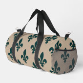 Fleur de Lis Pattern, Royal French Green on Cream Plunjezak (Rechterhoek)