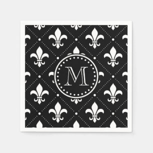 Fleur De Lis Pattern Servet