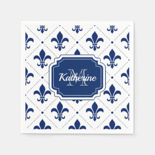 Fleur-de-lis Pattern Servet