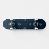 Fleur De Lis Pattern Skateboard (Horizontaal)