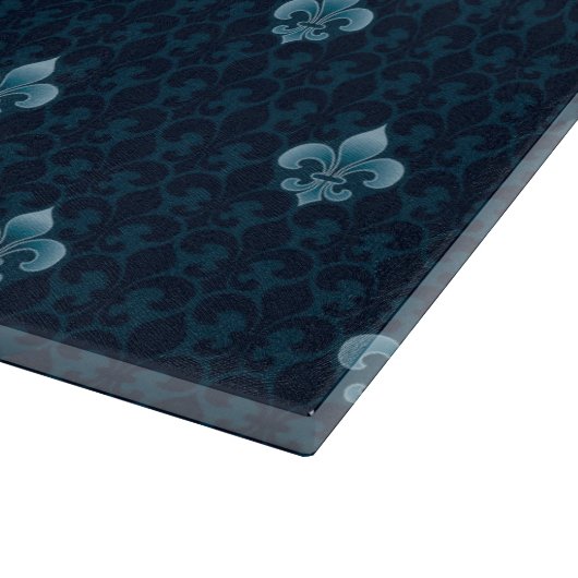 Fleur De Lis Pattern Snijplank (Hoek)