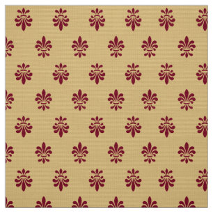 Fleur De Lis Pattern Stof