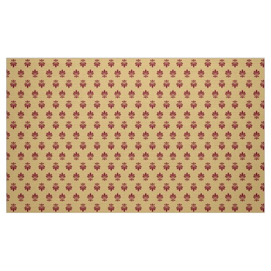 Fleur De Lis Pattern Stof (Fat Quarter)