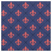 Fleur De Lis Pattern Stof (Close Up)