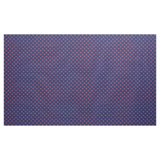 Fleur De Lis Pattern Stof (Yard (91,4 cm))