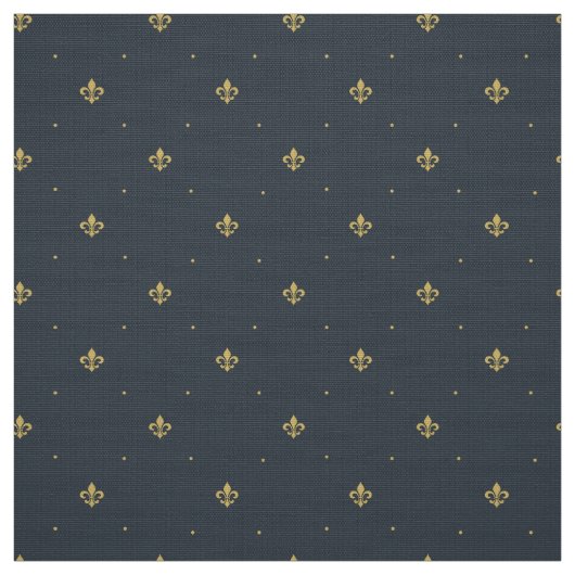 Fleur De Lis Pattern Stof (Swatch)