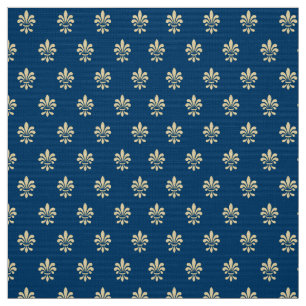 Fleur De Lis Pattern Stof