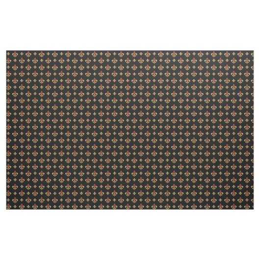 Fleur De Lis Pattern Stof (Fat Quarter)
