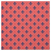 Fleur De Lis Pattern Stof (Swatch)