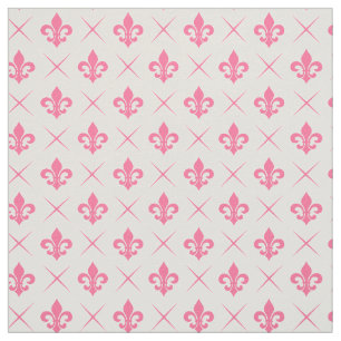 Fleur De Lis Pattern Stof