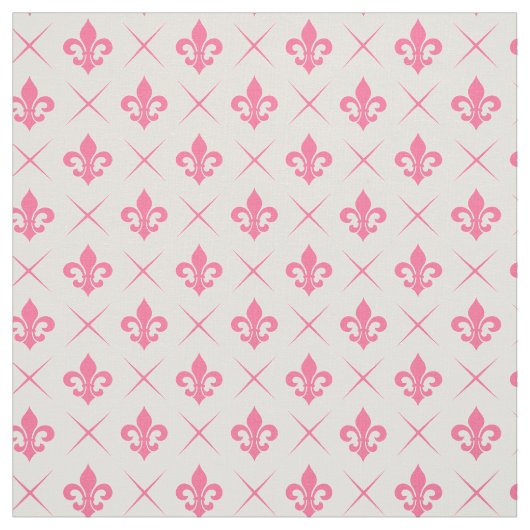 Fleur De Lis Pattern Stof (Swatch)