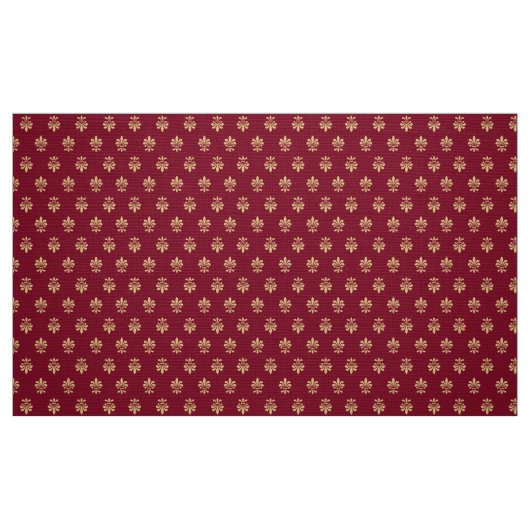 Fleur De Lis Pattern Stof (Fat Quarter)