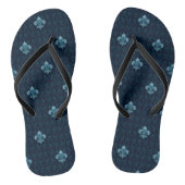Fleur De Lis Pattern Teenslippers (Voetbed)
