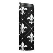 Fleur De Lis Pattern Thermosbeker (Geroteerd rechts)