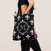 Fleur De Lis Pattern Tote Bag (Dichtbij)