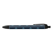 Fleur De Lis Pattern Zwarte Inkt Pen (Bovenkant)