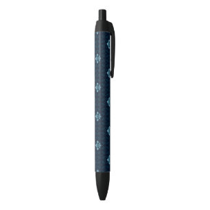 Fleur De Lis Pattern Zwarte Inkt Pen