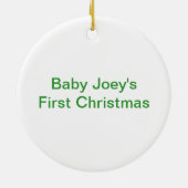 Fleur de lis Photo Ornament (Achterkant)