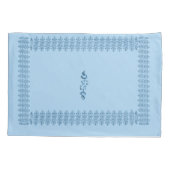 Fleur de lis pillow kussensloop (Achterkant)