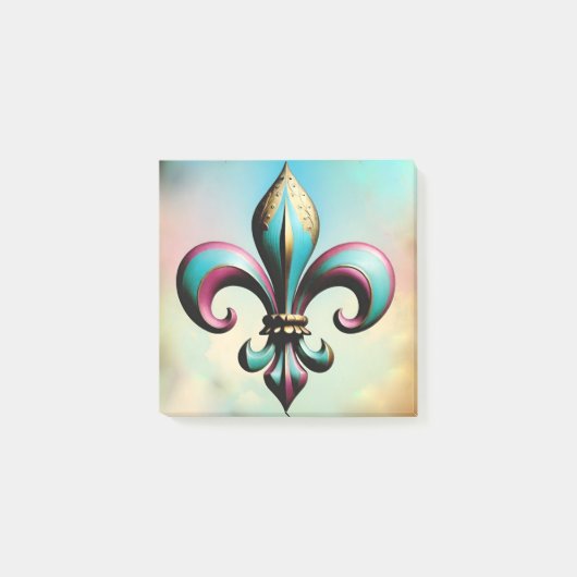 Fleur de lis Post-it Notes (Voorkant)