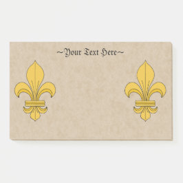 Fleur-de-lis Post-it® Notes